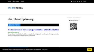 
                            7. sharphealthplan.org - Health insurance for San Diego, California ...
