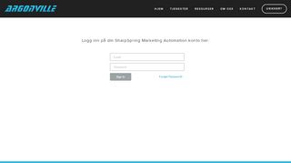 
                            5. SharpSpring login — Argonville Media