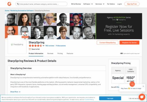 
                            13. SharpSpring Reviews 2019 | G2 Crowd