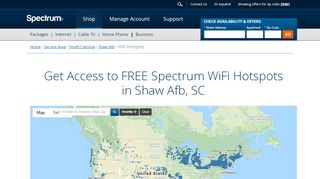 
                            13. Shaw Afb, SC - FREE Wifi Hotspots | Charter Spectrum
