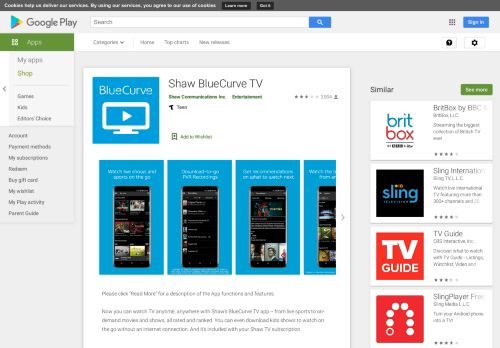 
                            8. Shaw FreeRange TV - Apps on Google Play