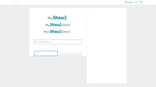 
                            2. Shaw ID - Forgot Password