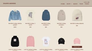 
                            5. Shawn Mendes | Official Store