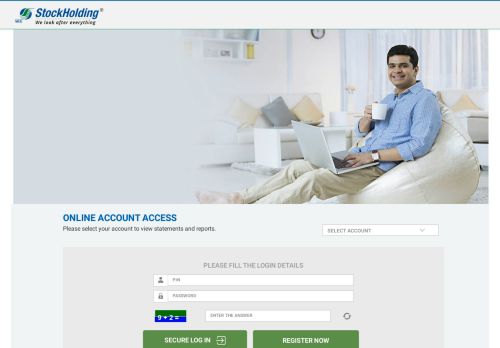 
                            1. SHCIL ONLINE - Secure LOGIN area - Stock Holding Corporation of ...