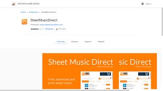 
                            6. SheetMusicDirect - Google Chrome