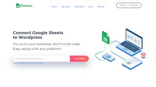 
                            7. Sheetsu: Google Sheets API, Turn Google Spreadsheet Into API