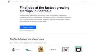 
                            8. Sheffield Financial Services Tech & Startup Jobs - AngelList