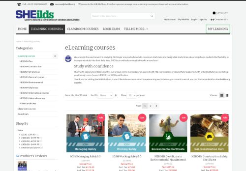 
                            2. SHEilds eLearning courses