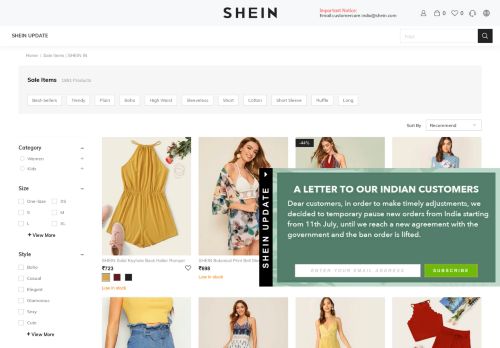 
                            4. SHEIN Sale