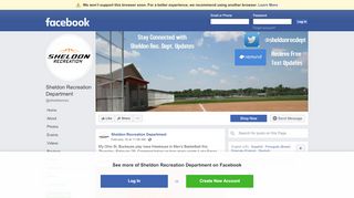 
                            11. Sheldon Recreation Department - Posts | Facebook