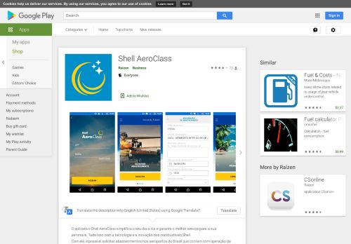 
                            7. Shell AeroClass – Apps no Google Play