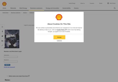 
                            1. Shell AeroClass (US): Login | Shell Global
