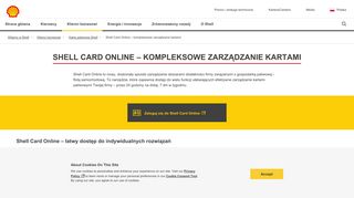 
                            1. Shell Card Online – kompleksowe zarządzanie kartami | Shell Polska