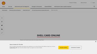 
                            1. Shell card online | Shell España