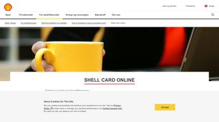 
                            3. Shell card online | Shell Norge