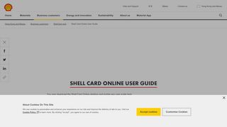 
                            5. Shell Card Online User Guide | Shell Hong Kong and Macau