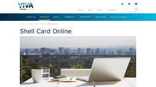 
                            7. Shell Card Online - Viva Energy Australia