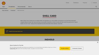 
                            4. Shell Card | Shell Danmark