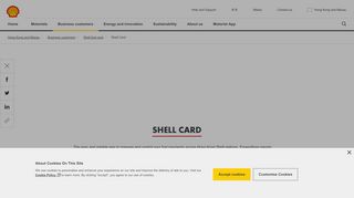
                            4. Shell Card | Shell Hong Kong and Macau