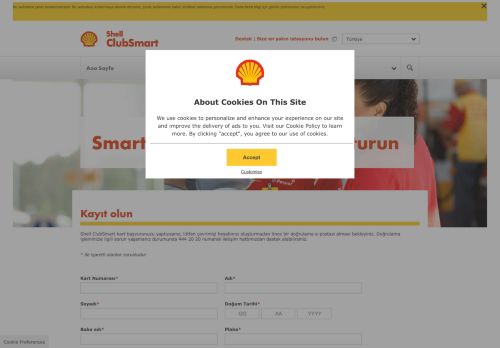 
                            2. Shell Club Smart Hesabınızla Size Özel Avantajlardan Yararlanın