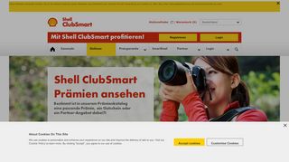 
                            5. Shell ClubSmart Prämien ansehen und Treuepunkte einlösen