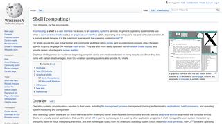 
                            9. Shell (computing) - Wikipedia