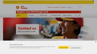 
                            12. Shell Escape Online - Contact Us