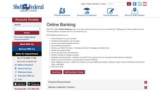 
                            6. Shell FCU | Online Banking