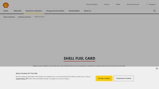 
                            3. Shell Fuel Card | Shell Singapore