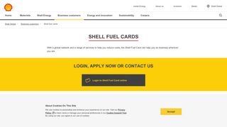 
                            9. Shell fuel cards | Shell Global