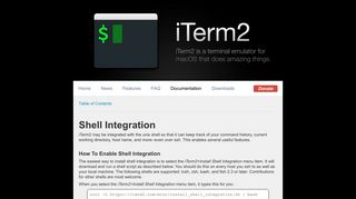 
                            13. Shell Integration - Documentation - iTerm2 - macOS Terminal ...