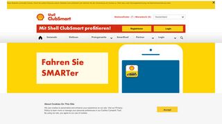 
                            7. Shell Motorist App – Shell ClubSmart Punktestand abrufen