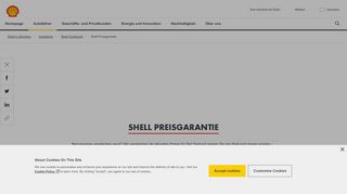 
                            11. Shell Preisgarantie | Shell Germany