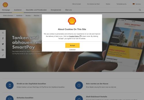 
                            7. Shell SmartPay | Shell Germany