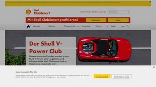 
                            10. Shell V-Power Club Mitgliedschaft – mehr ... - CLUBSMART Online