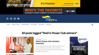 
                            10. Shell V-Power Club winners Archives - BigEye.UG