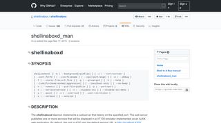 
                            2. shellinaboxd_man · shellinabox/shellinabox Wiki · GitHub
