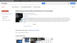 
                            13. Shelly Cashman Series Microsoft Windows 10: Intermediate