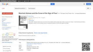 
                            6. Sherlock Holmes and the Curse of the Sign of Four: Or, 