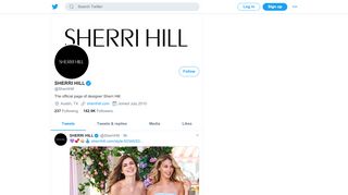 
                            12. SHERRI HILL (@SherriHill) | Twitter