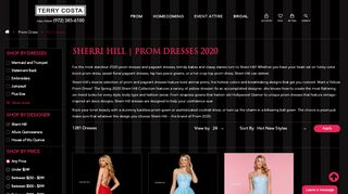 
                            10. Sherri Hill | Terry Costa