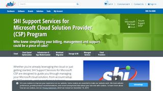 
                            11. SHI Support Services for Microsoft CSP | Cloud Services | shi.com