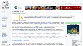 
                            8. Shia view of Ali - Wikipedia