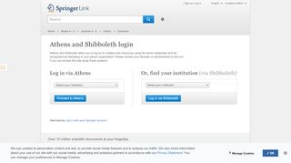 
                            1. Shibboleth Login - Springer Link