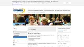 
                            12. Shibboleth - Pädagogische Hochschule Heidelberg