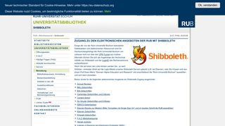 
                            6. Shibboleth | UB Bochum