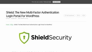 
                            8. Shield's Login Authentication Portal simplifies WordPress multi ...