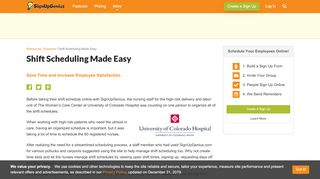 
                            5. Shift Scheduling Made Easy - Sign Up Genius