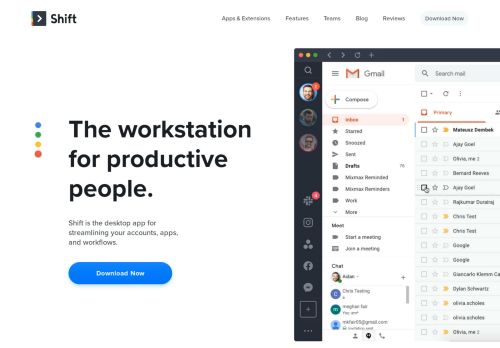
                            10. Shift - The Best Desktop Email Client for Gmail and Outlook.com