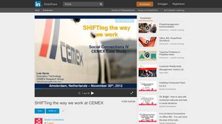 
                            9. SHIFTing the way we work at CEMEX - SlideShare